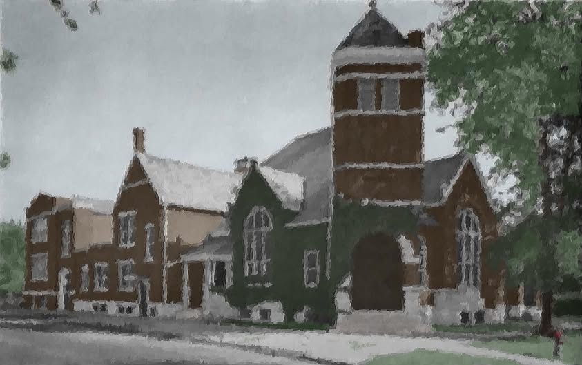 Third Presbyterian Church Painting 1949